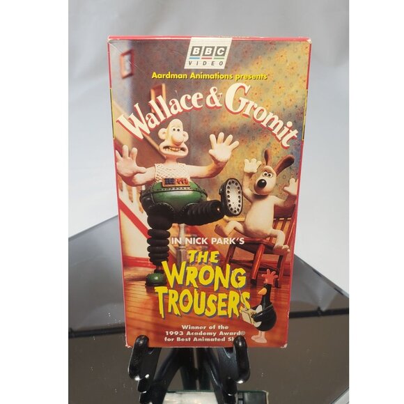 Wallace & Groomit - The Wrong Trousers VHS Tape - Picture 1 of 2